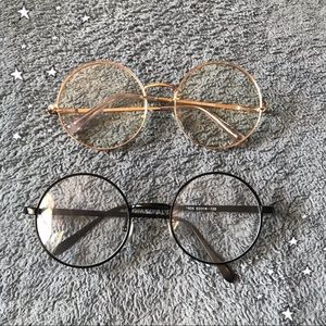 F21 Trendy Circle Glasses